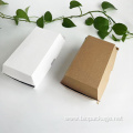 Disposable Cardboard Clamshell Food Box